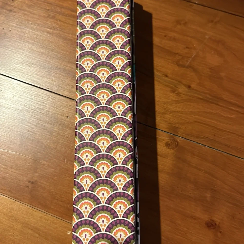 Vera Bradley Pencil box set. 8 of 10 pencils.  Box excellent condition.